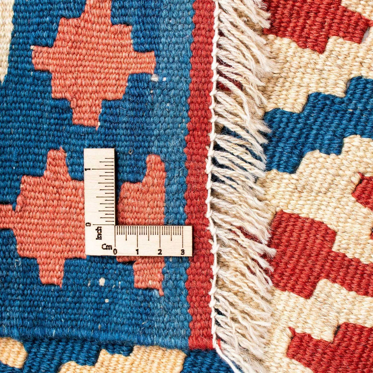 Kelim tapijt - Oosters - 170 x 128 cm - blauw