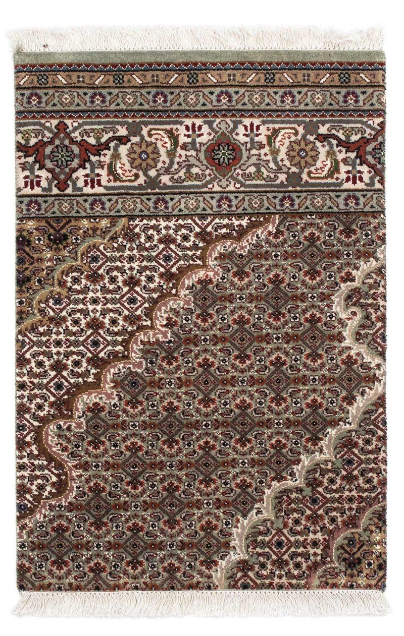 Oosters tapijt - Tabriz - 82 x 54 cm - veelkleurig