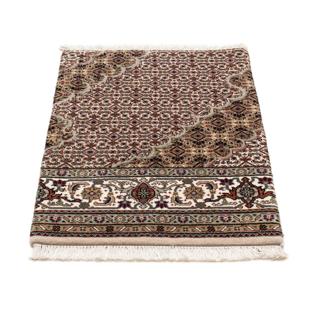 Oosters tapijt - Tabriz - 83 x 55 cm - veelkleurig