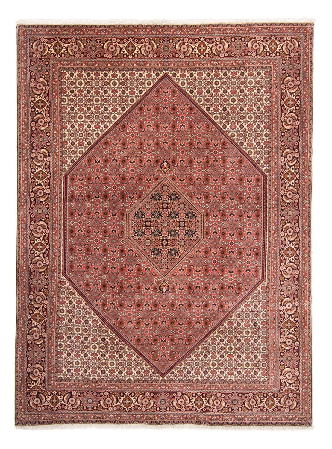 Perzisch tapijt - Bijar - 340 x 248 cm - licht rood
