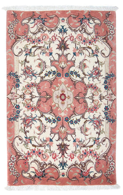 Perzisch tapijt - Tabriz - Royal - 90 x 60 cm - beige