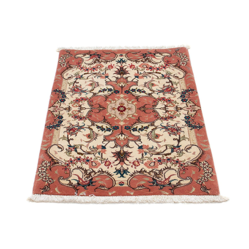 Perzisch tapijt - Tabriz - Royal - 90 x 60 cm - beige