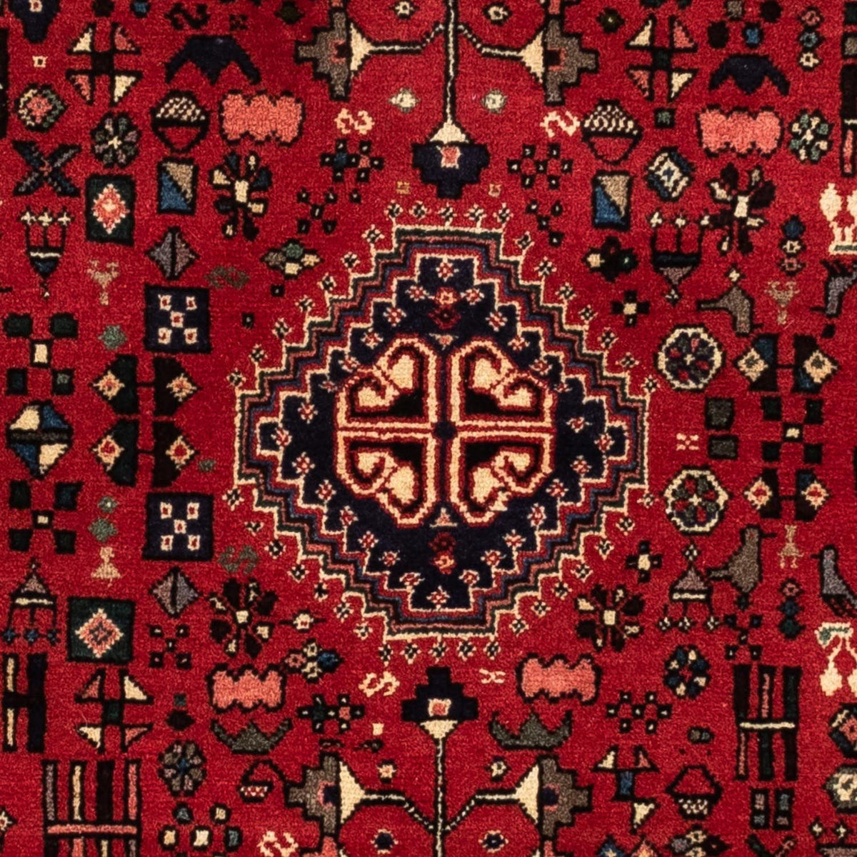 Perzisch Tapijt - Nomadisch - 135 x 104 cm - donkerblauw