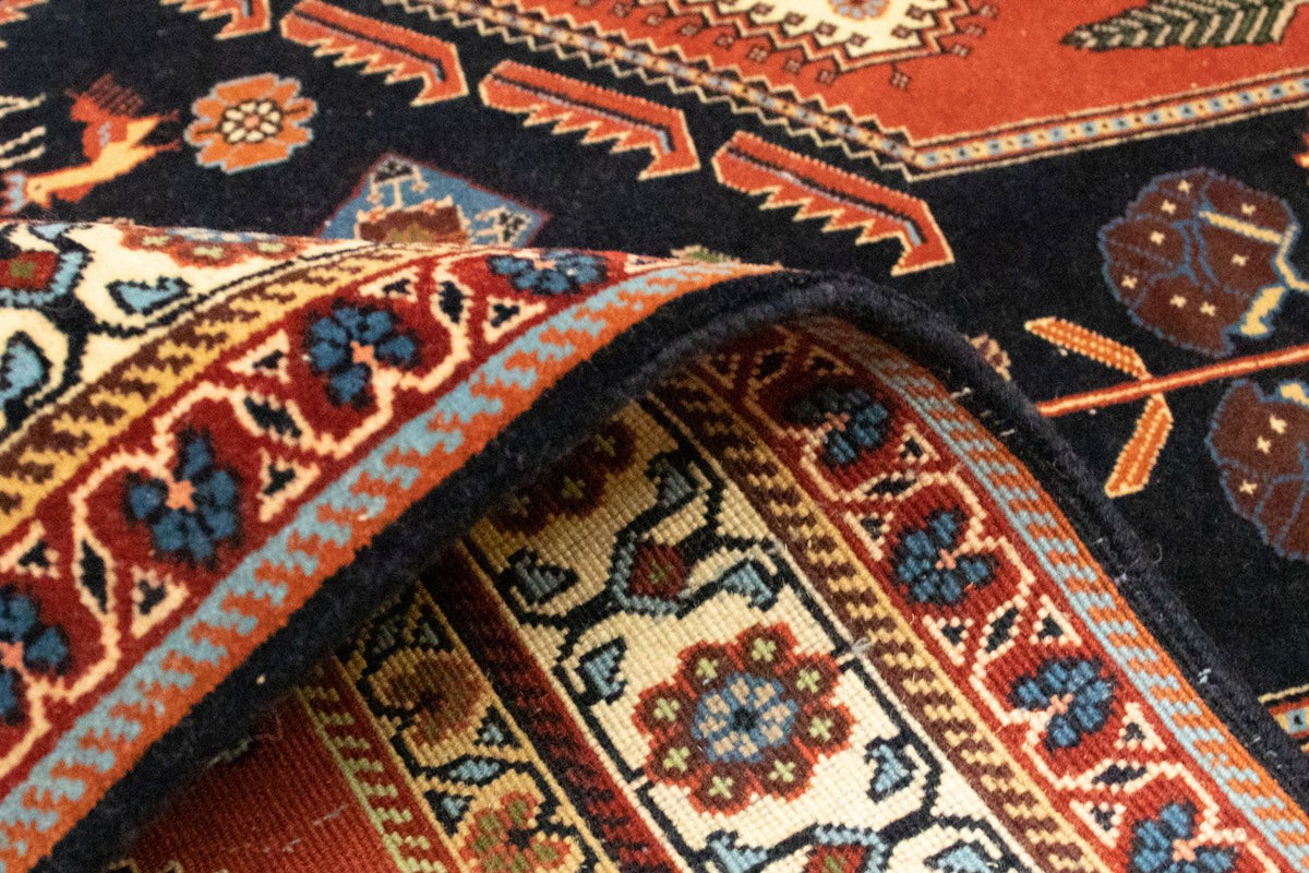 Perzisch Tapijt - Nomadisch - 152 x 113 cm - donkerblauw