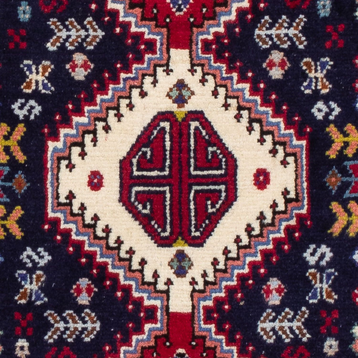 Perzisch Tapijt - Nomadisch - 130 x 78 cm - donkerblauw