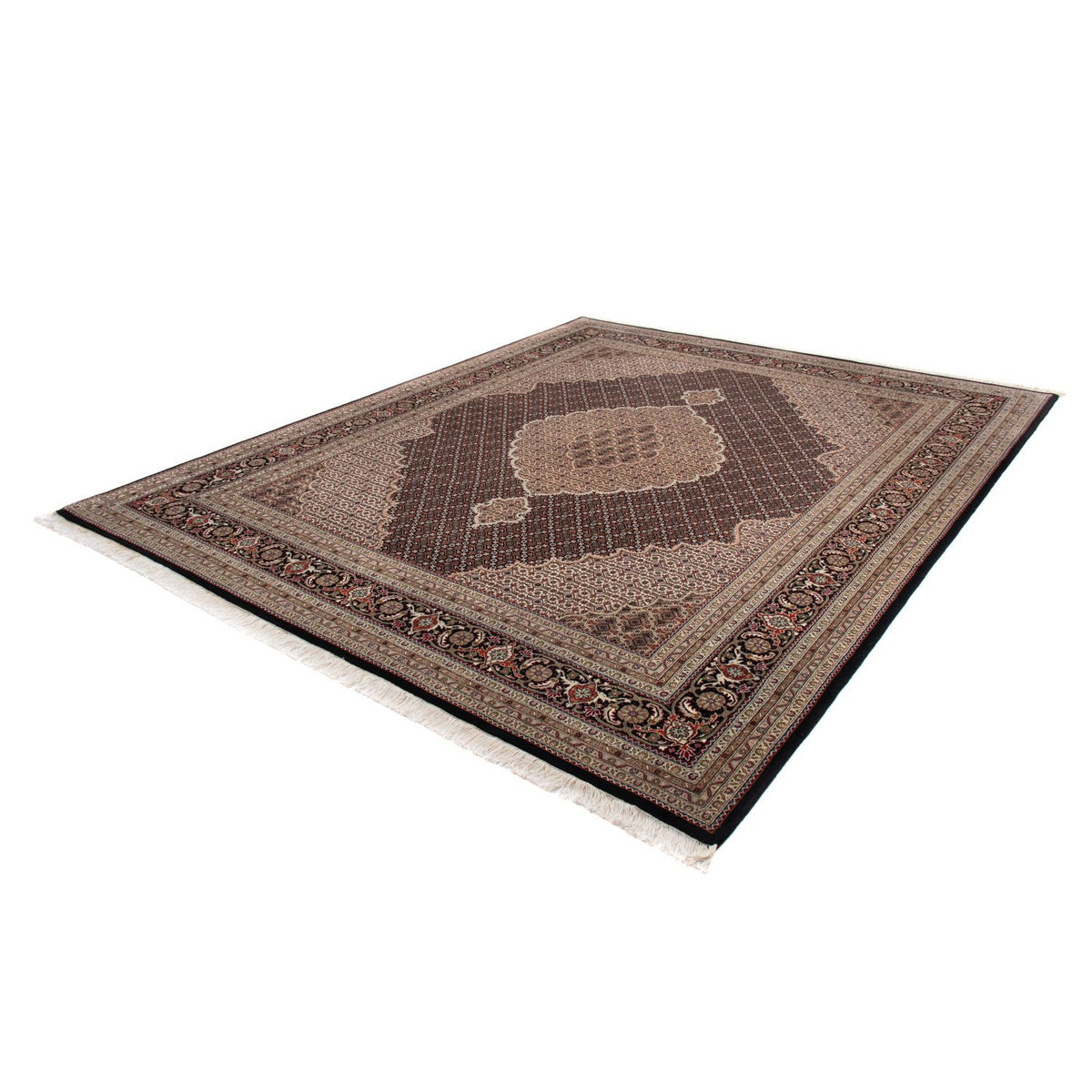 Perzisch tapijt - Tabriz - 299 x 240 cm - donkerblauw