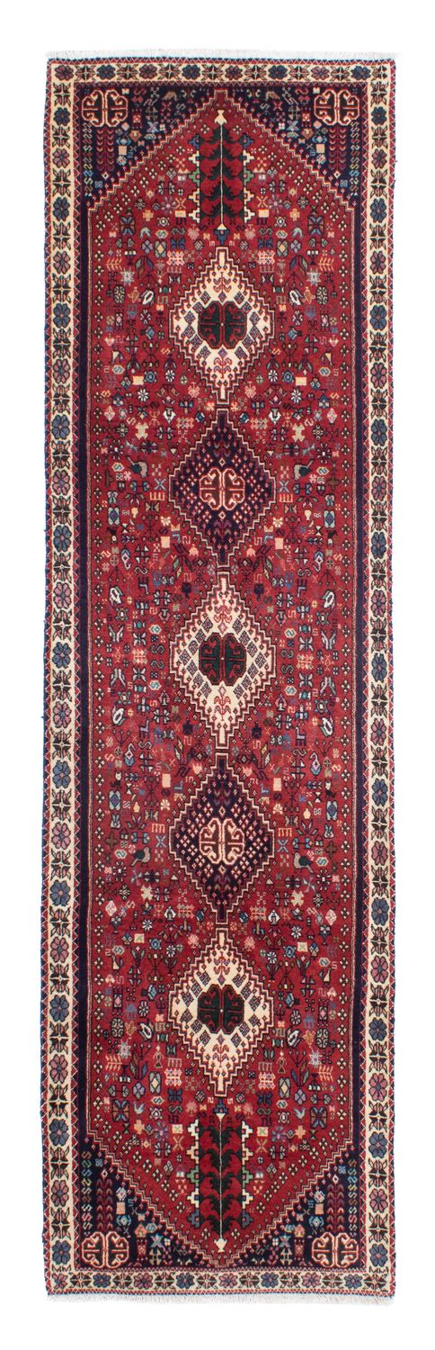 Loper Perzisch Tapijt - Nomadisch - 297 x 77 cm - donkerrood