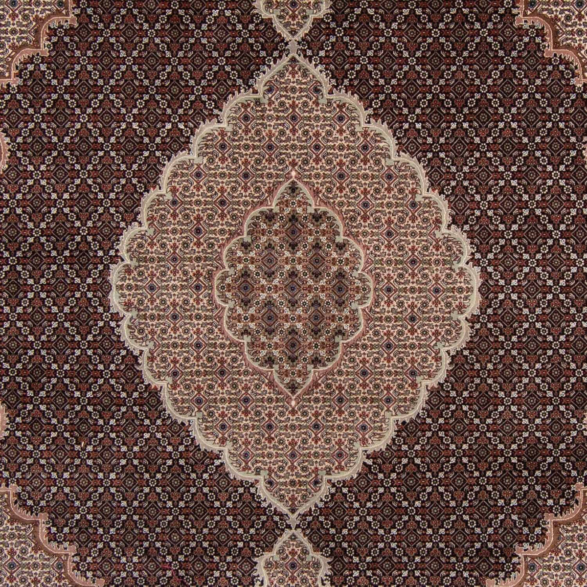 Perzisch tapijt - Tabriz - 303 x 249 cm - donkerblauw