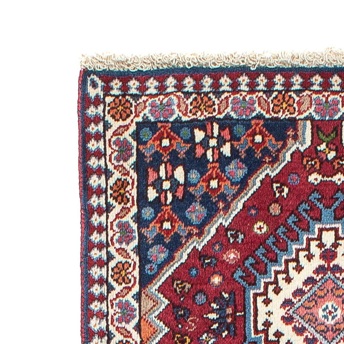 Loper Perzisch Tapijt - Nomadisch - 194 x 60 cm - donkerrood