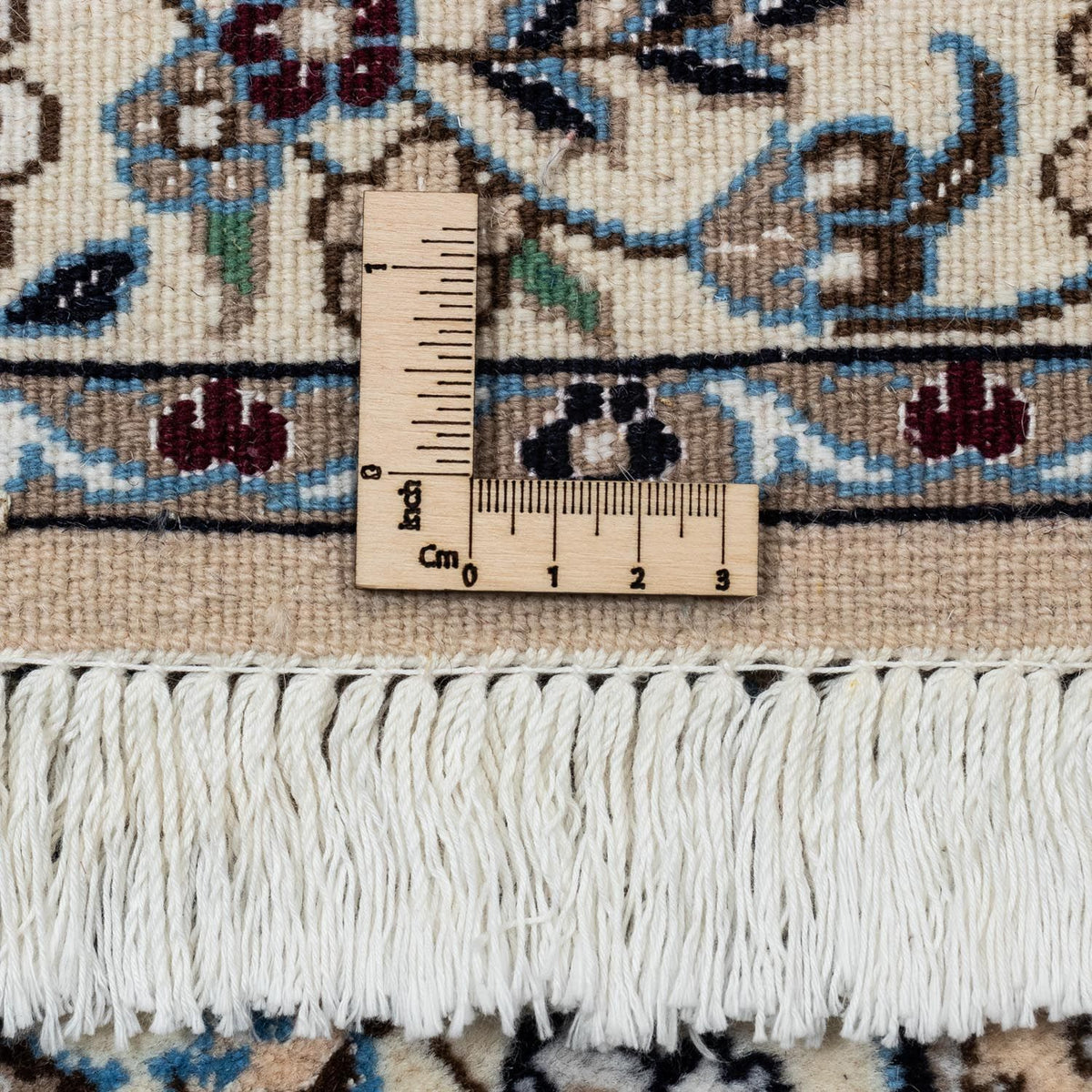 Perzisch tapijt - Nain - Koninklijk - 344 x 247 cm - beige