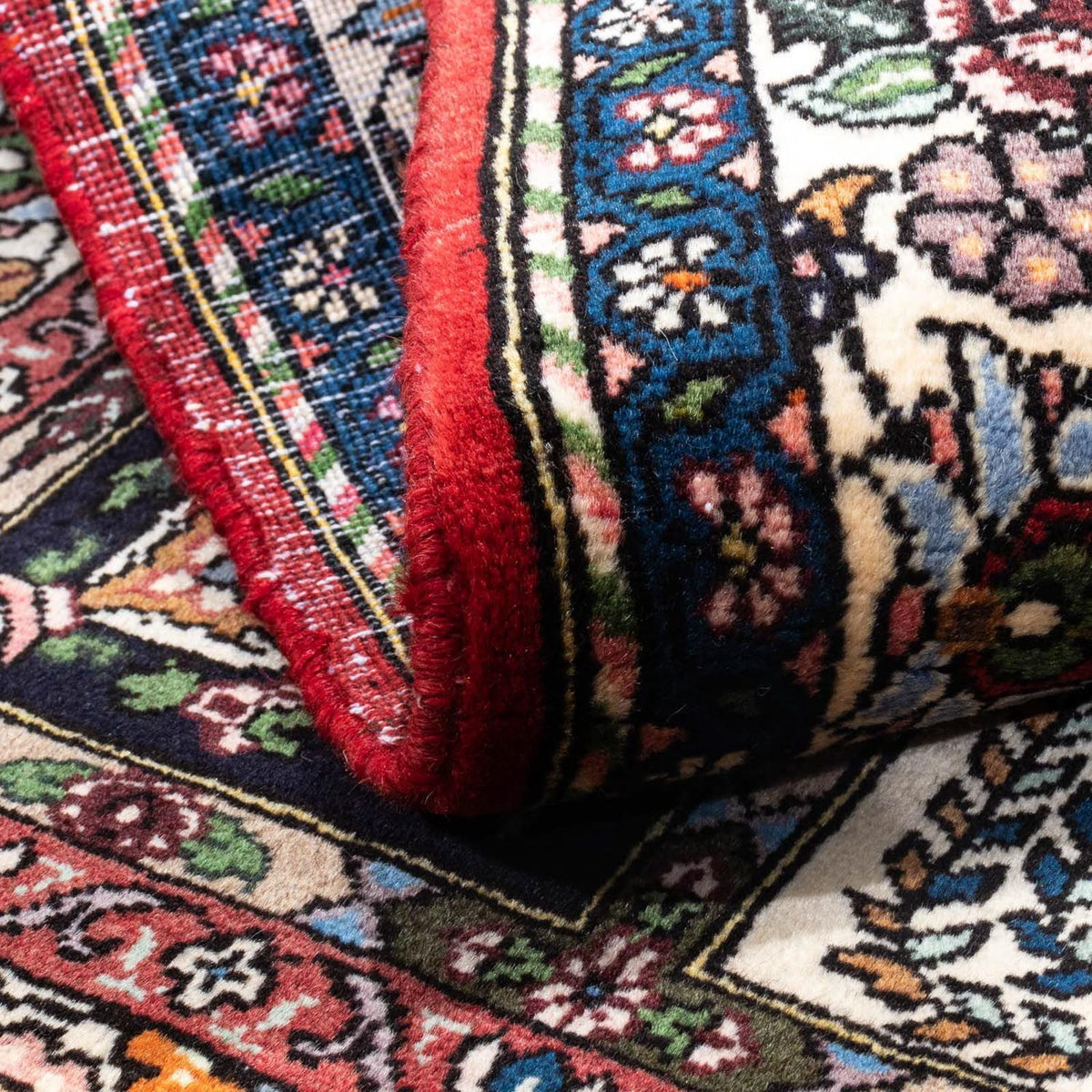 Perzisch Tapijt - Nomadisch - 150 x 102 cm - donkerrood