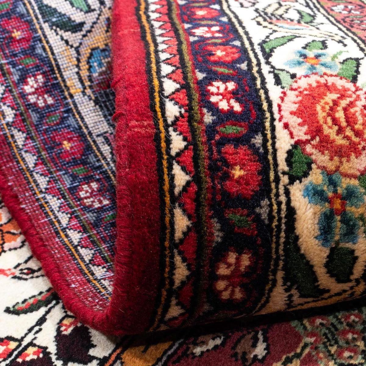 Perzisch Tapijt - Nomadisch - 172 x 110 cm - donkerrood