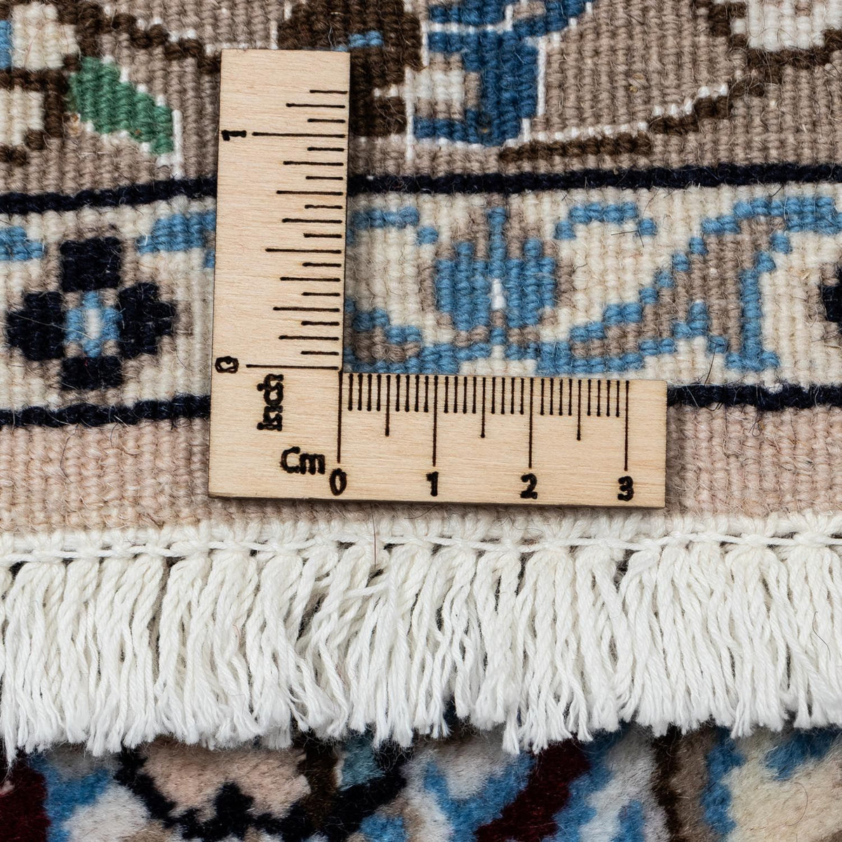 Perzisch tapijt - Nain - Koninklijk - 347 x 248 cm - zwart