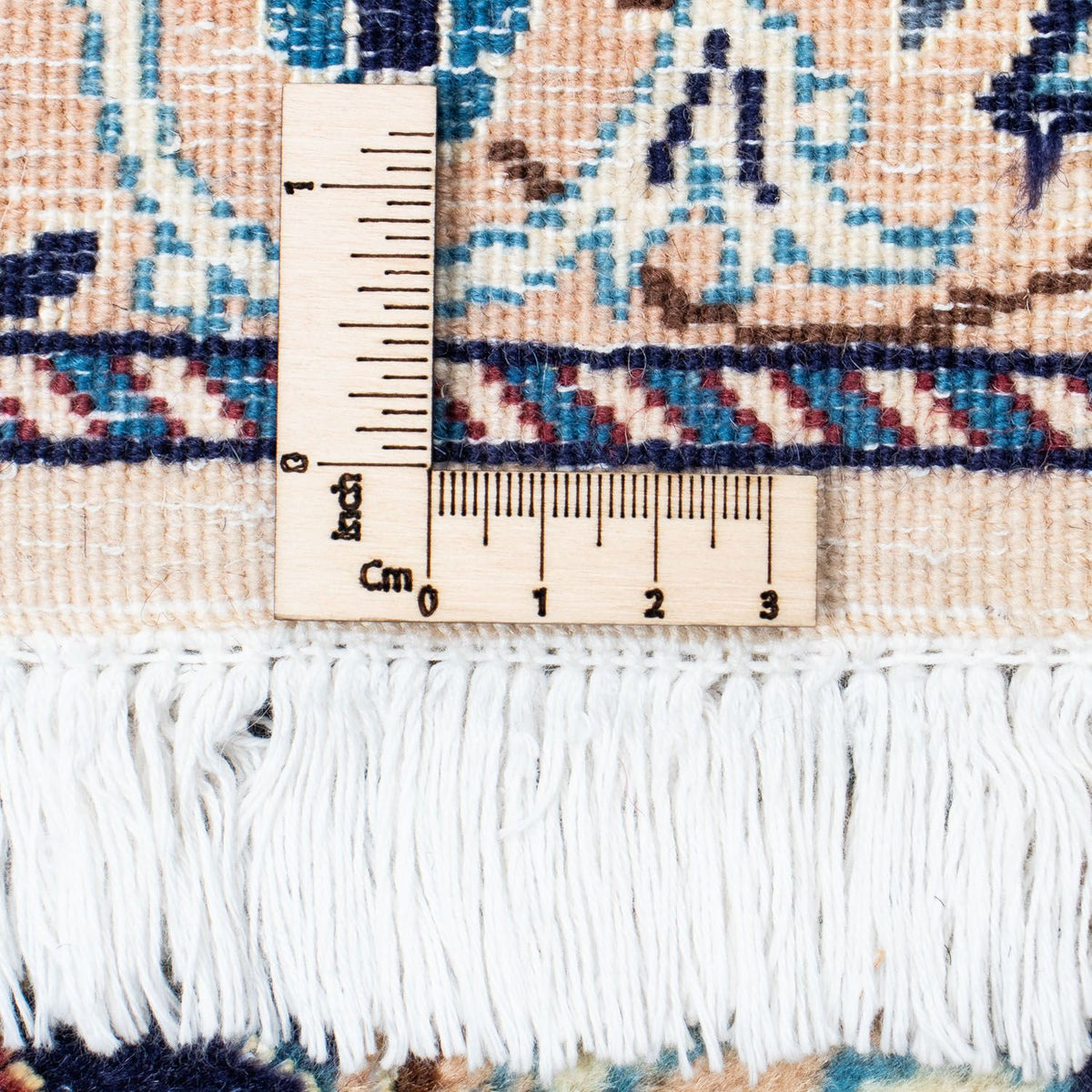 Perzisch tapijt - Nain - Koninklijk - 308 x 197 cm - donkerblauw