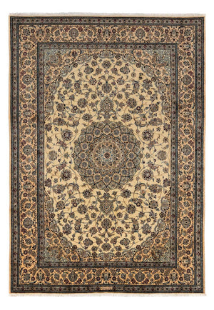 Perzisch tapijt - Nain - Koninklijk - 345 x 246 cm - beige