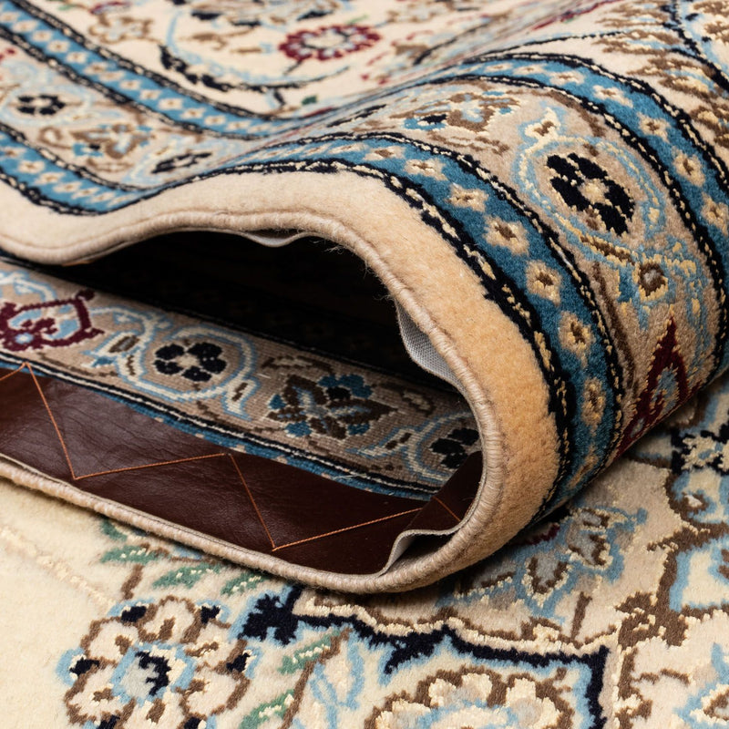 Perzisch tapijt - Nain - Koninklijk - 345 x 246 cm - beige