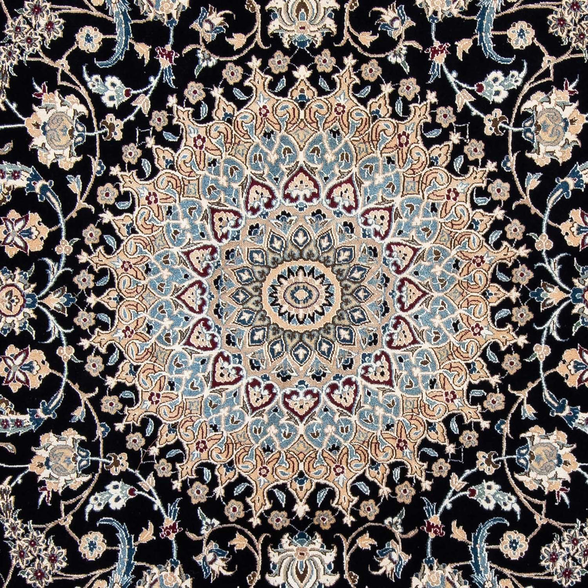 Perzisch tapijt - Nain - Premium - 317 x 193 cm - zwart