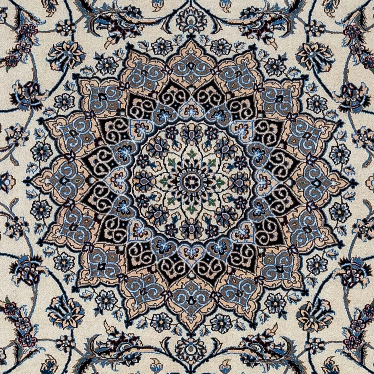 Perzisch tapijt - Nain - Koninklijk - 344 x 247 cm - beige