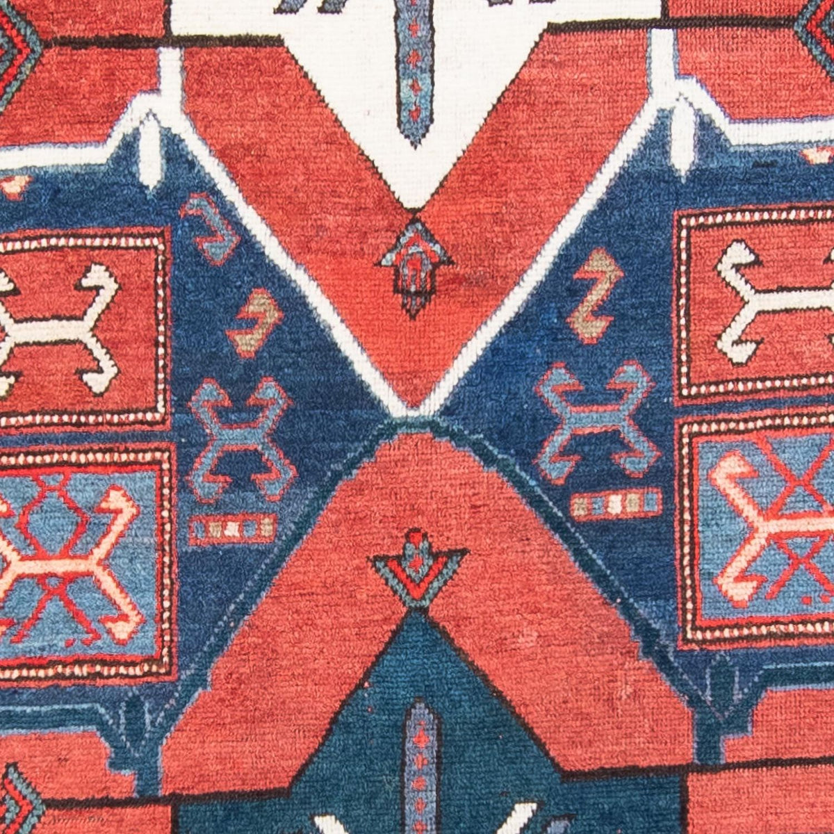 Loper Perzisch Tapijt - Nomadisch - 380 x 170 cm - donkerblauw