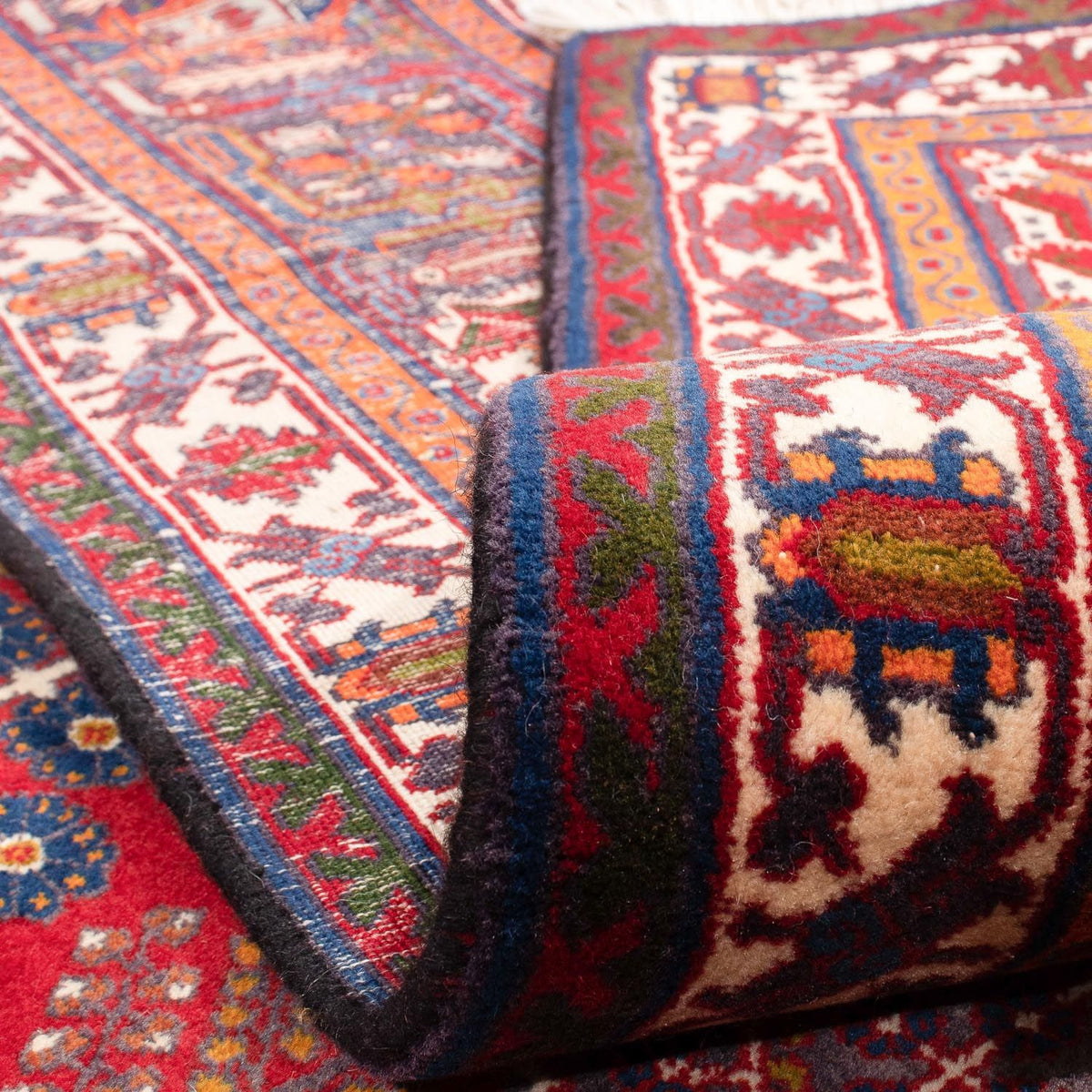 Perzisch Tapijt - Nomadisch - 370 x 260 cm - donkerrood