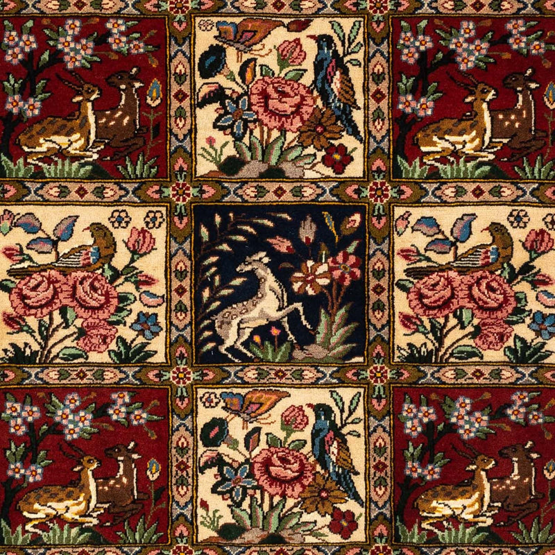 Perzisch Tapijt - Nomadisch - 148 x 103 cm - donkerrood