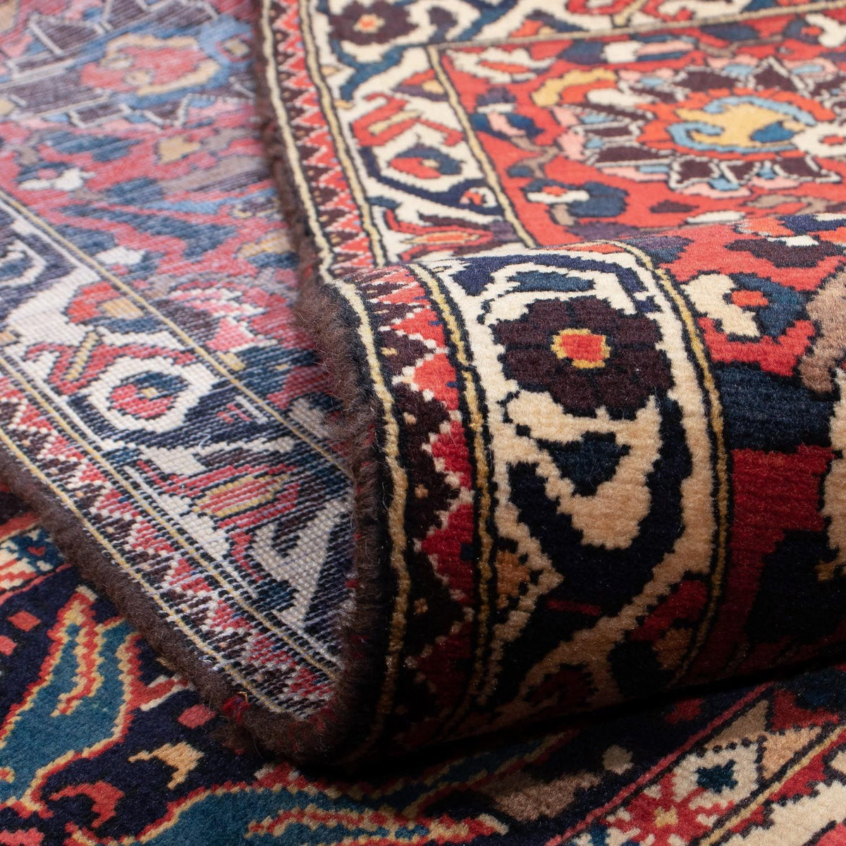 Perzisch Tapijt - Nomadisch - 358 x 261 cm - donkerrood