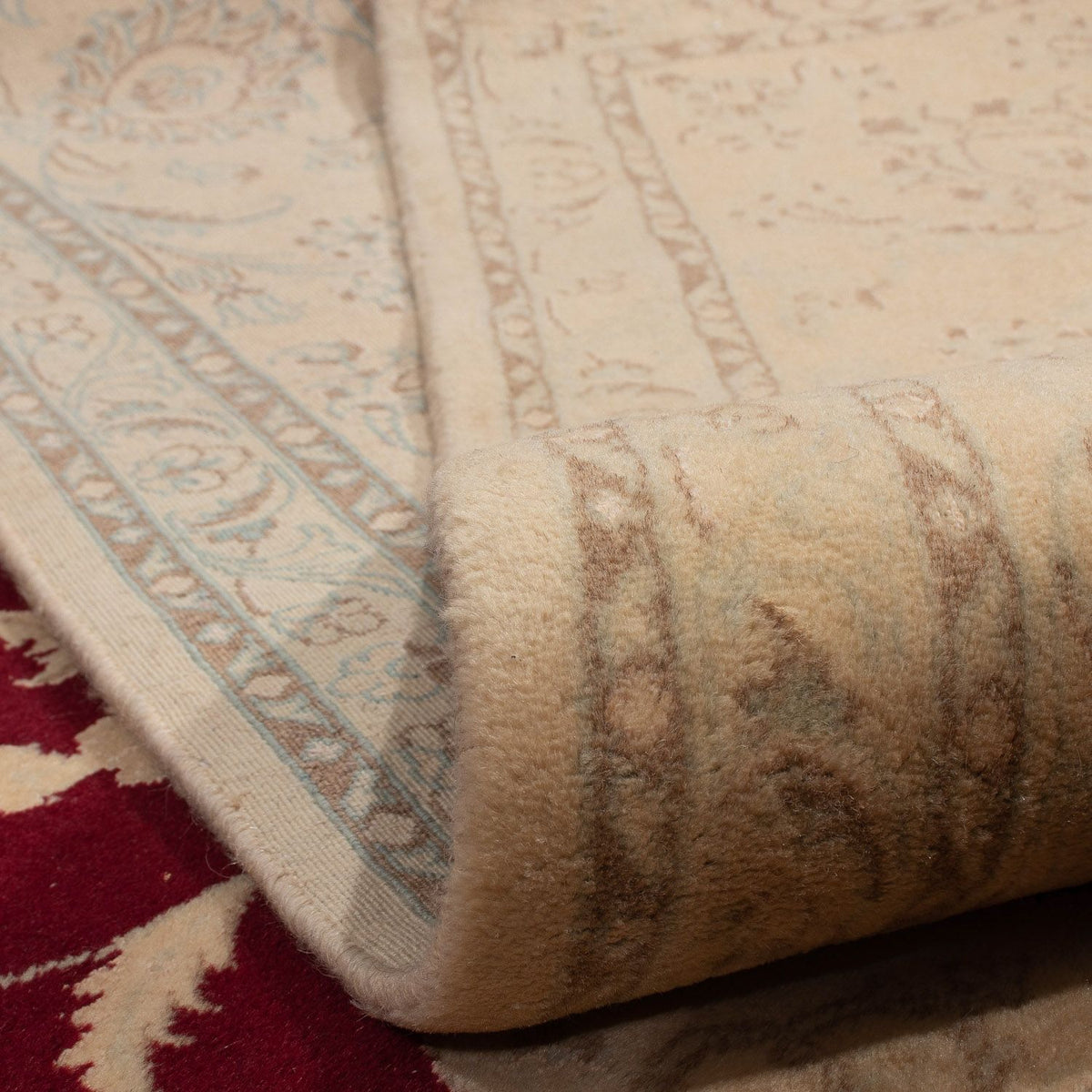 Perzisch tapijt - Nain - 337 x 243 cm - lichtbruin