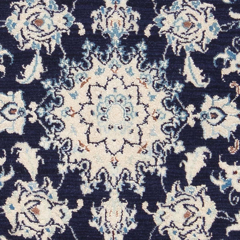 Perzisch tapijt - Nain - 85 x 55 cm - donkerblauw