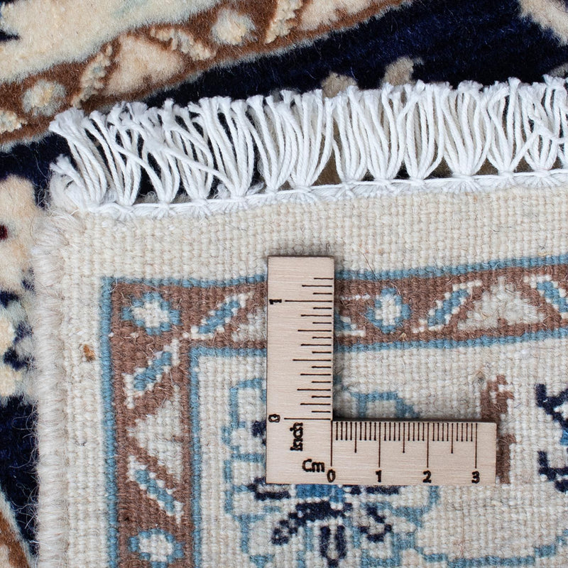 Perzisch tapijt - Nain - 85 x 55 cm - donkerblauw