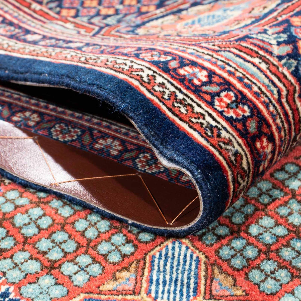 Perzisch tapijt - Keshan - 206 x 132 cm - bruin