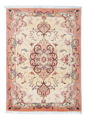 Perzisch tapijt - Tabriz - Royal - 90 x 60 cm - beige