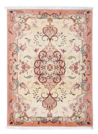 Perzisch tapijt - Tabriz - Royal - 90 x 60 cm - beige