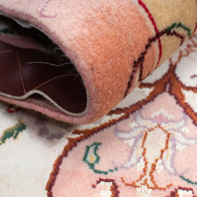 Perzisch tapijt - Tabriz - Royal - 90 x 60 cm - beige