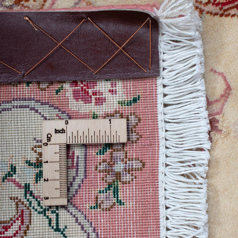 Perzisch tapijt - Tabriz - Royal - 90 x 60 cm - beige