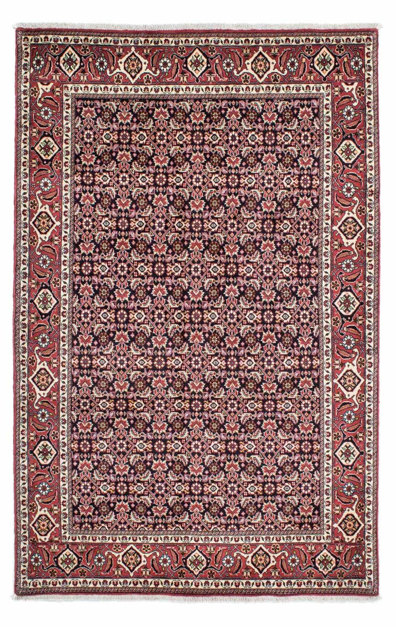 Perzisch tapijt - Bijar - 220 x 136 cm - donkerblauw
