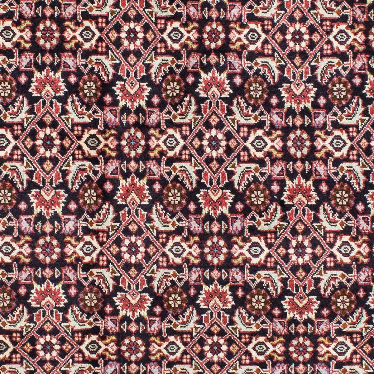 Perzisch tapijt - Bijar - 220 x 136 cm - donkerblauw