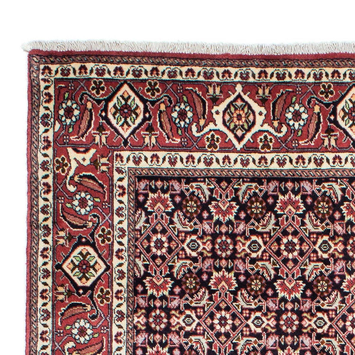Perzisch tapijt - Bijar - 220 x 136 cm - donkerblauw
