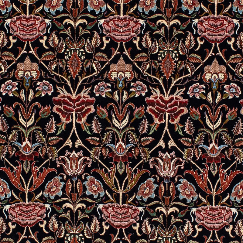 Perzisch tapijt - Ghom - 210 x 132 cm - donkerblauw