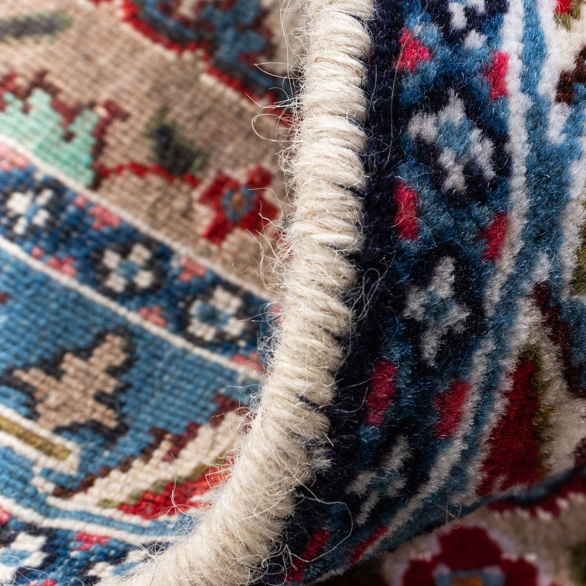 Perzisch tapijt - Nain - 83 x 64 cm - beige