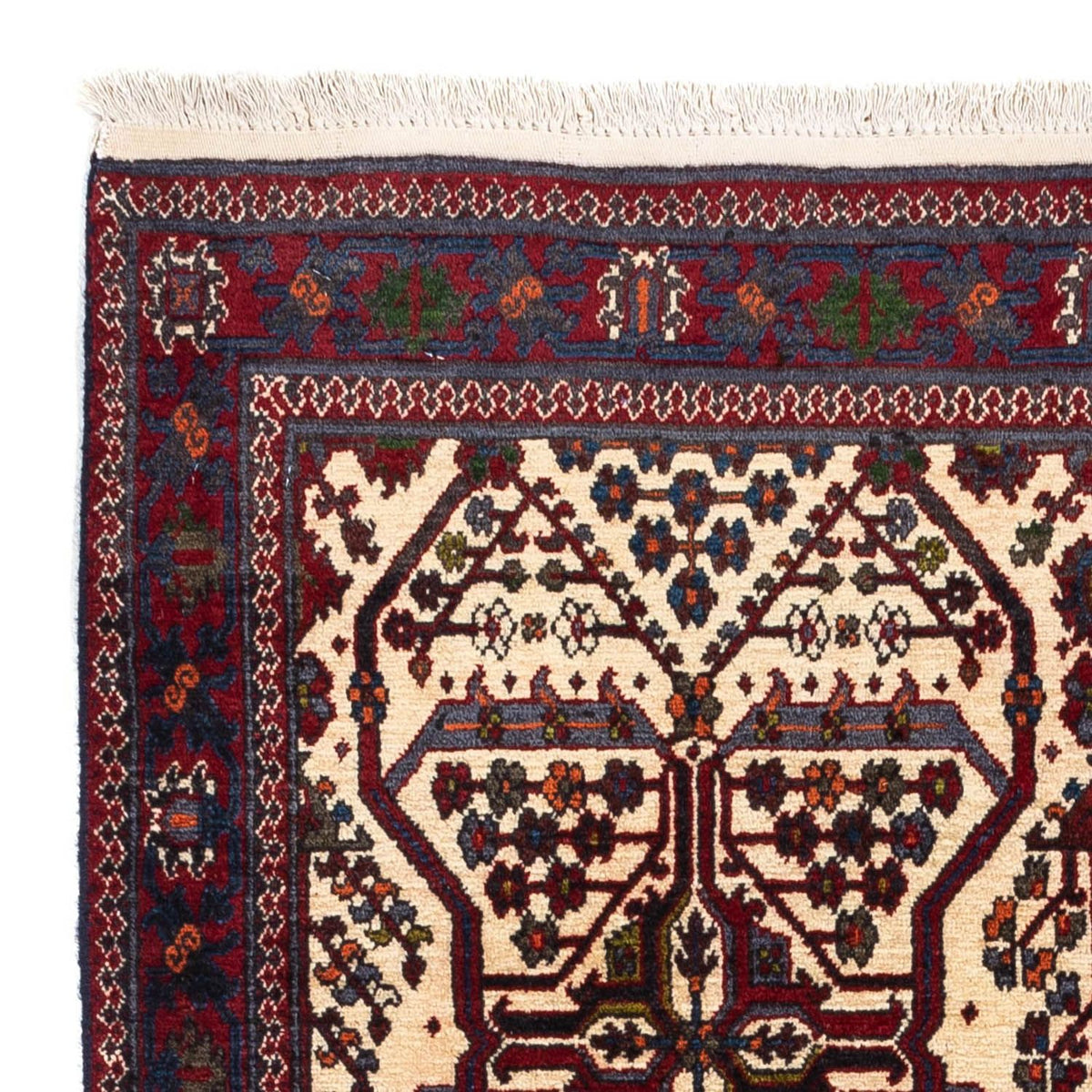 Perzisch Tapijt - Nomadisch - 160 x 105 cm - beige