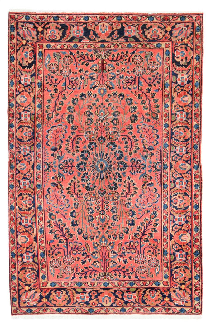 Perzisch tapijt - Klassiek - 202 x 124 cm - licht rood