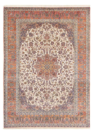 Perzisch tapijt - Isfahan - Premium - 362 x 255 cm - beige