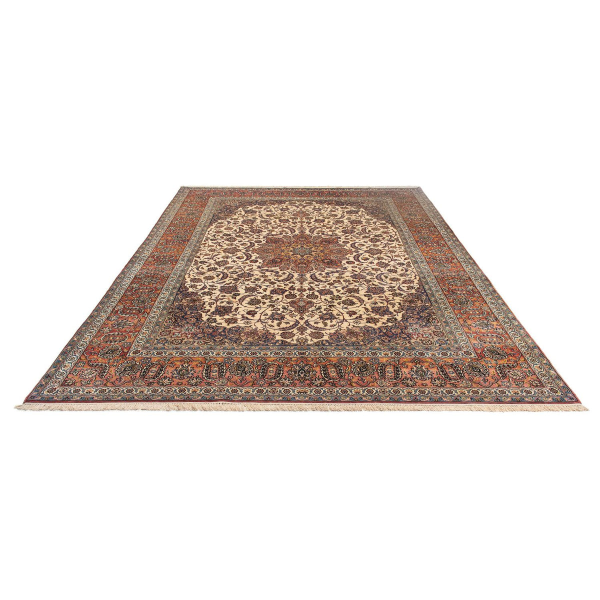 Perzisch tapijt - Isfahan - Premium - 362 x 255 cm - beige