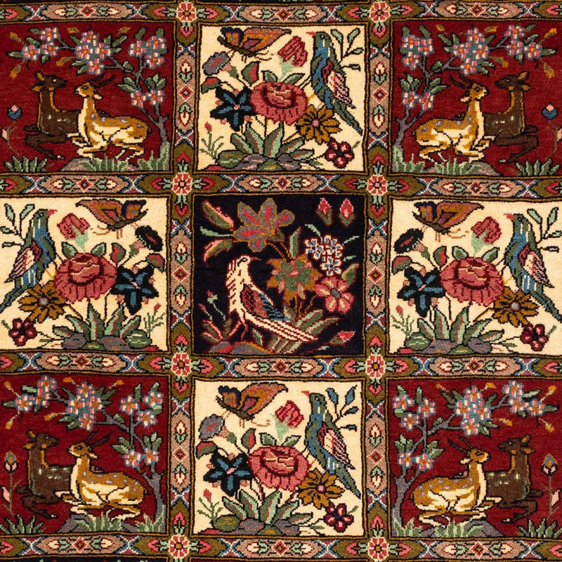 Perzisch Tapijt - Nomadisch - 164 x 111 cm - donkerrood