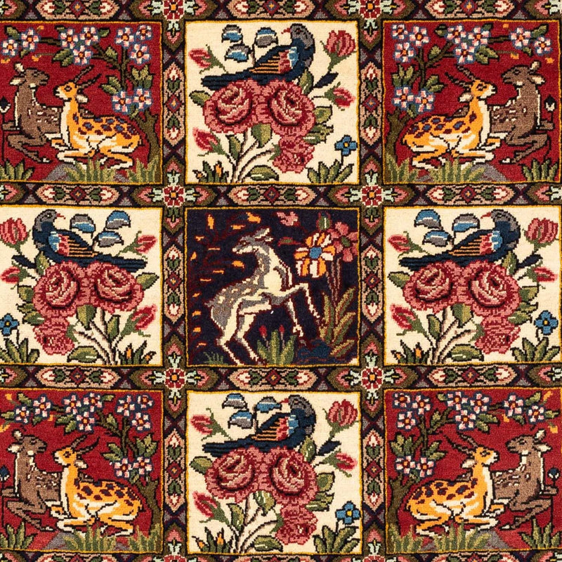 Perzisch Tapijt - Nomadisch - 154 x 106 cm - donkerrood