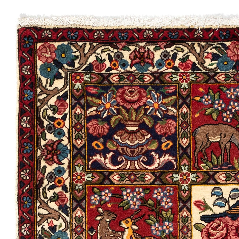 Perzisch Tapijt - Nomadisch - 154 x 106 cm - donkerrood