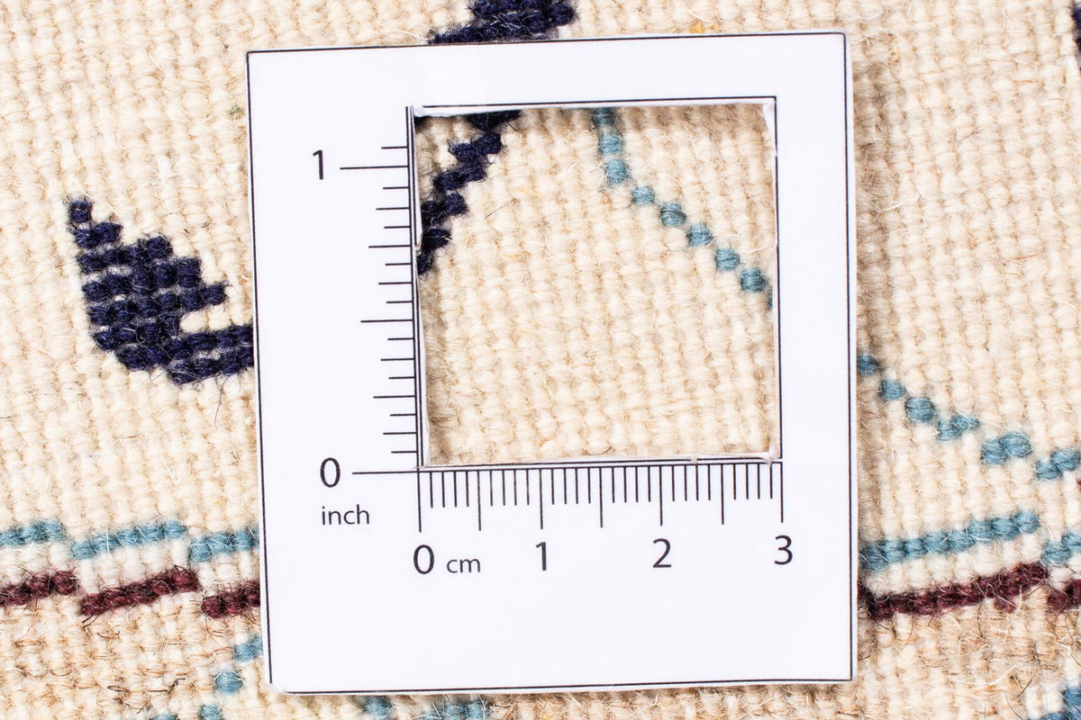 Perzisch tapijt - Nain rond  - 243 x 243 cm - donkerblauw