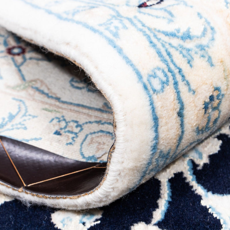 Perzisch tapijt - Nain - Koninklijk - 298 x 205 cm - zwart