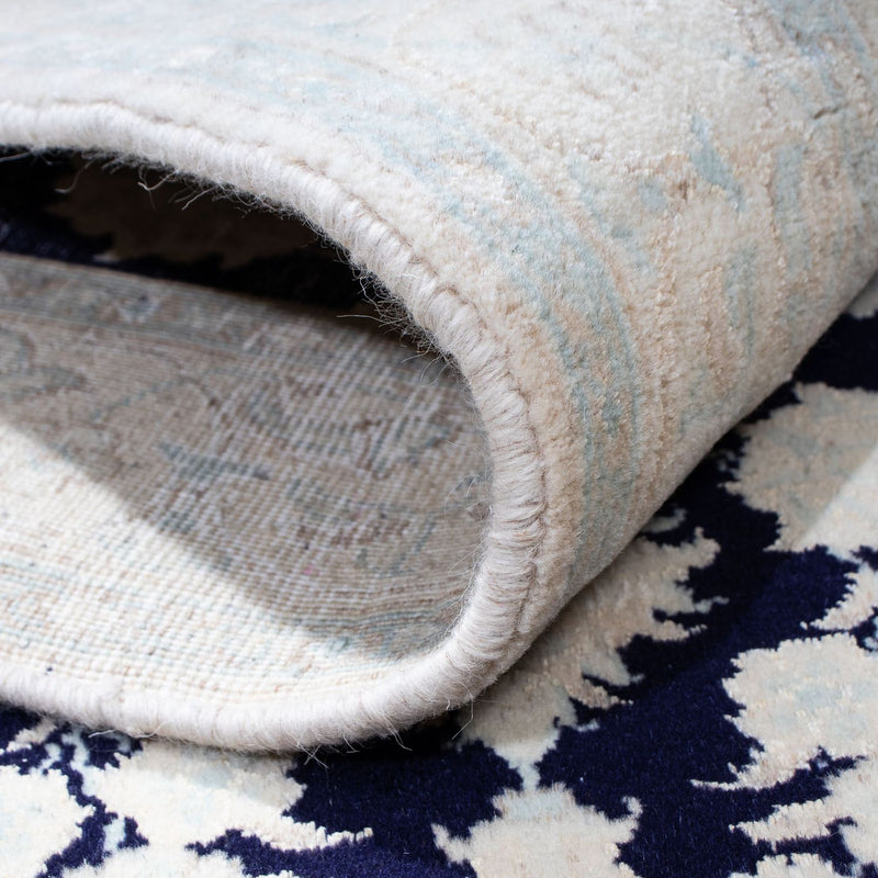 Perzisch tapijt - Nain - Koninklijk - 198 x 123 cm - beige