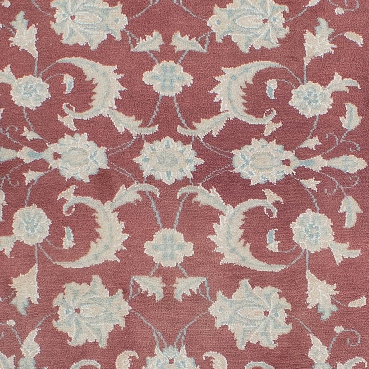 Loper Perzisch tapijt - Nain - 297 x 77 cm - donkerrood